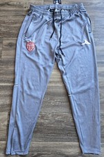 Pantalones de chándal de entrenamiento de calentamiento Pirma Rayos De Necaxa Aguascalientes talla grande