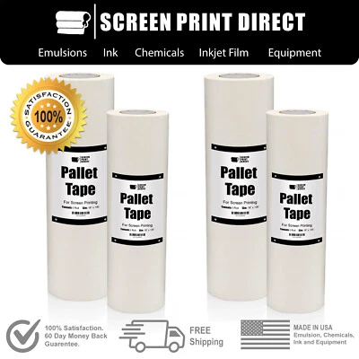 ECOTEX, SCREEN PRINT DIRECT™ Ecotex® Pallet Tape For Screen Printing - Multiple Sizes