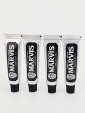 Marvis Amarelli Licorice Toothpaste 0.5 oz Travel Size Lot of 4