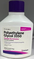 Padagis Polyethylene Glycol 3350 Osmotic Laxative, 17.9 oz. - EXP: 10/26