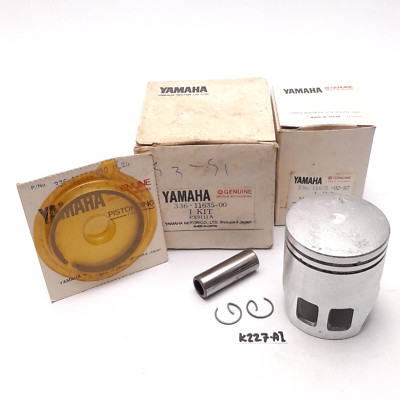 Yamaha LS 3 LS3 Piston Kit Set OS 0.25 NOS JAPAN #15