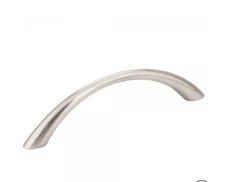 Lot Of 12-Hardware Resources 4690SN Satin Nickel 4.5" Drawer Pulls With Hardware