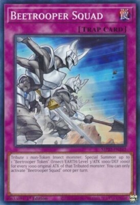 MP22-EN242 Beetrooper Squad 1 Edit. Tin of the Pharaoh s Gods
