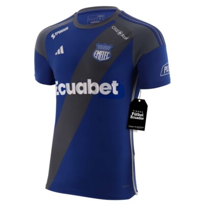 Club Sport Emelec BLUE HOME JERSEY 2024 Ecuador Soccer