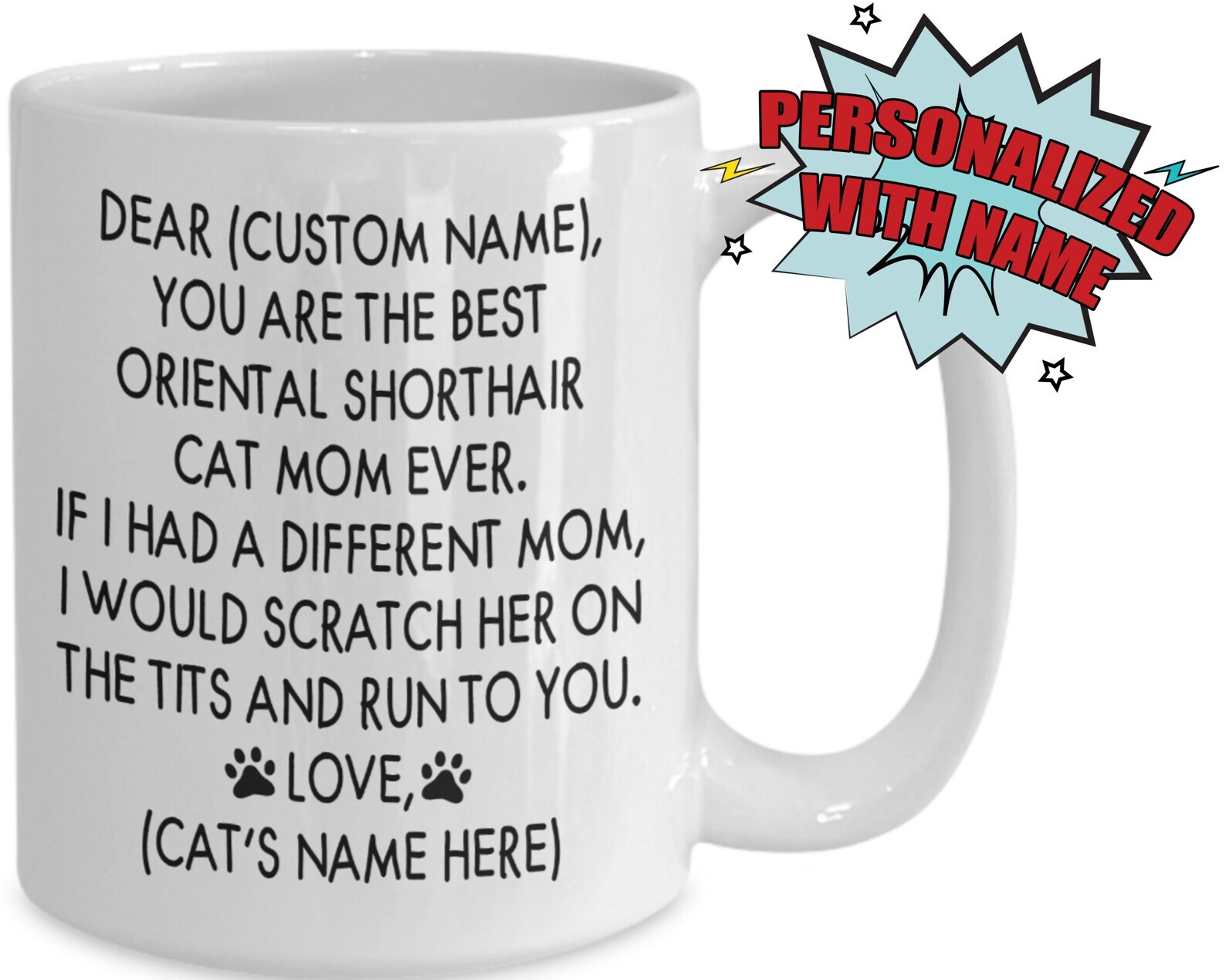 Oriental Shorthair Cat Gifts For Women Oriental Shorthair Gifts Oriental