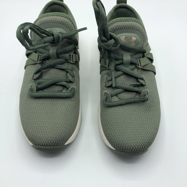 Under Armour Womens Athletic Shoes Olive Green Lace Up SMGX 4201068842