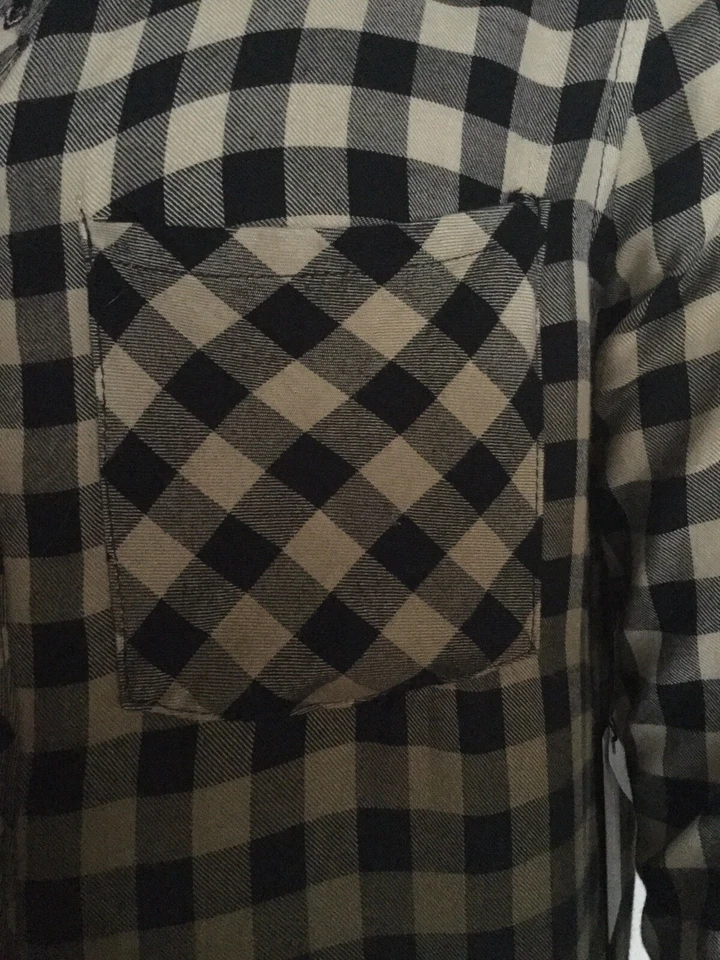 Camisa a cuadros de manga larga Fidelity Denim para hombre talla XL Foto 4 de 4