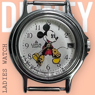 Vintage Walt Disney Company V827-0140 R Black Leather Mickey Mouse Watch il_fullxfull.7325970820_fgv7.jpg main image 4