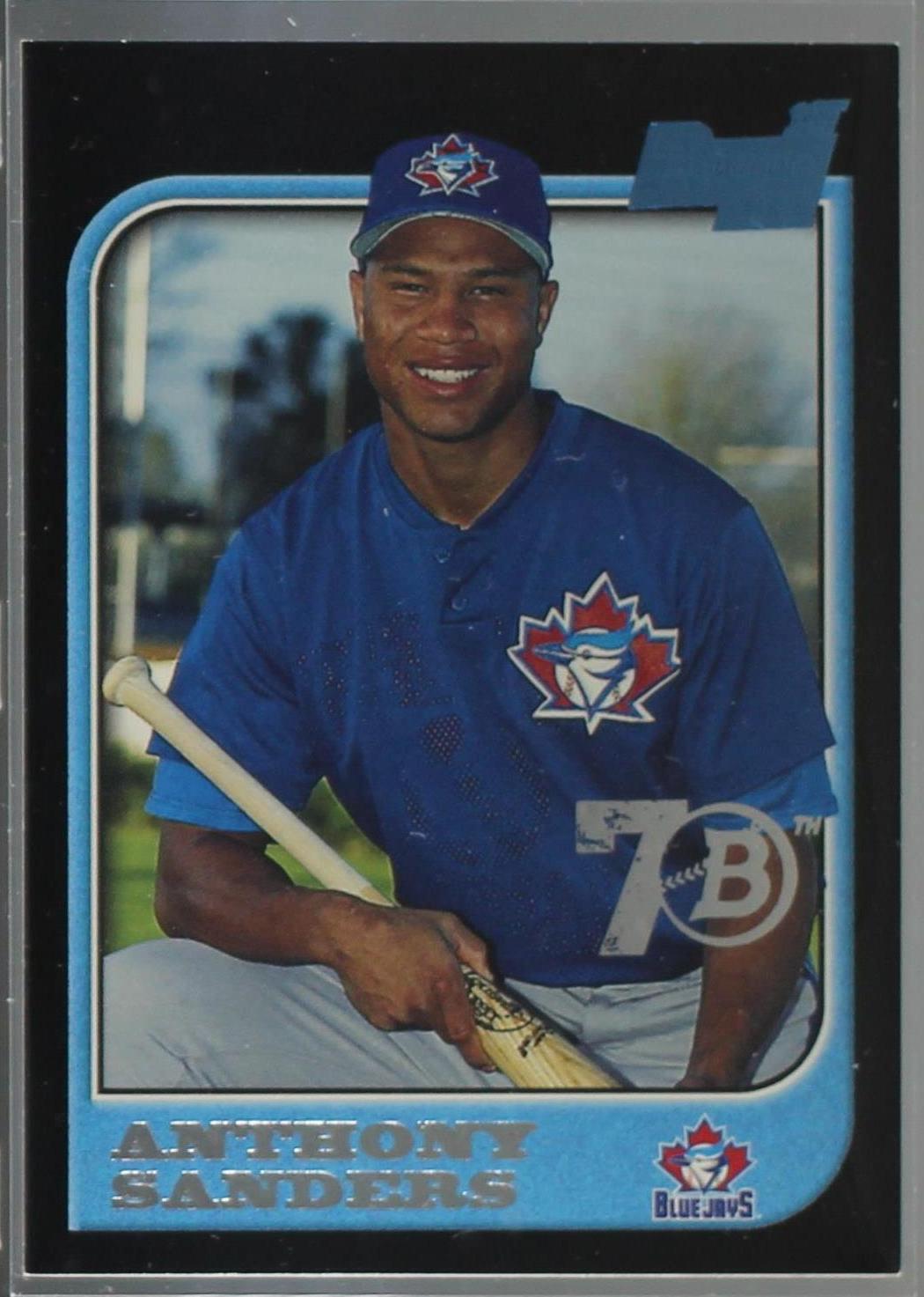 2017 Bowman - 70th Anniversary Buybacks Anthony Sanders #1997-127 ...