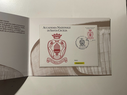 2016 Italy Philatelic Folder Santa Cecilia Accademy - Picture 3 of 4