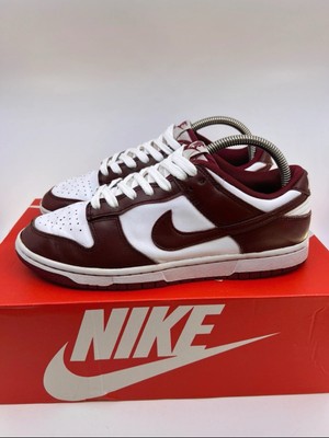 Nike Dunk Low  Team Red - White  US M 8; EU 41