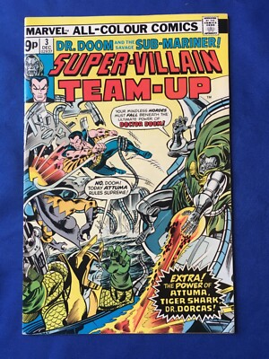 Super-Villain Team-Up #3 FN+ (6.5) MARVEL ( Vol 1 1975) Doctor Doom