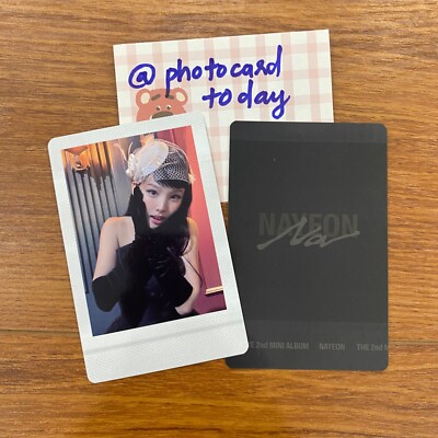 NAYEON ON HAND 'NA' POP-UP TWICE MERCH PHOTOCARD OFFICIAL JYPSHOP