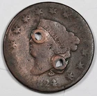 Photo of a 1824-P Large Cent from an eBay listing that sold on Jul 17, 2026