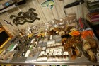 Fly Tying Fishing Material Huge Lot Feathers Tools Vises Fur Hair Hooks Tails