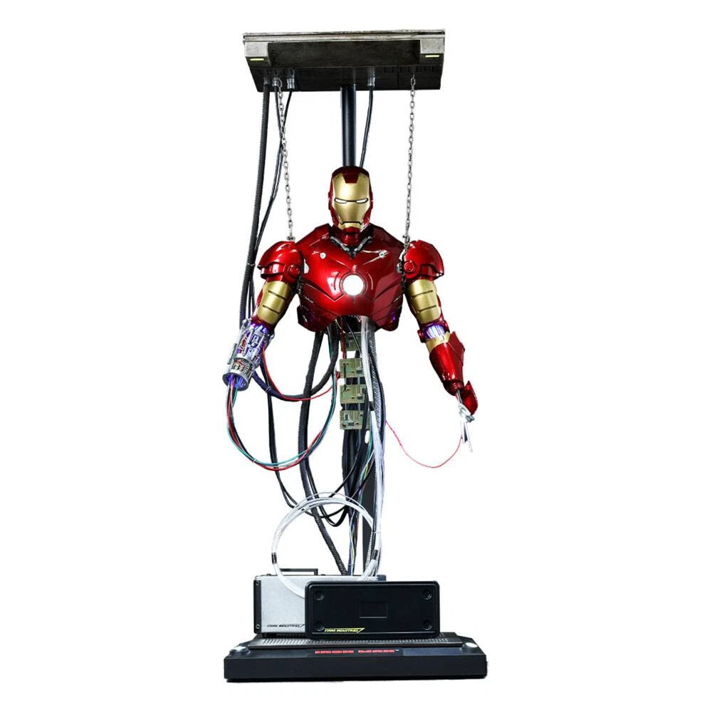 1:6 HOT TOYS Iron Man Figura MMS Iron Man Mark III (Construction Version)