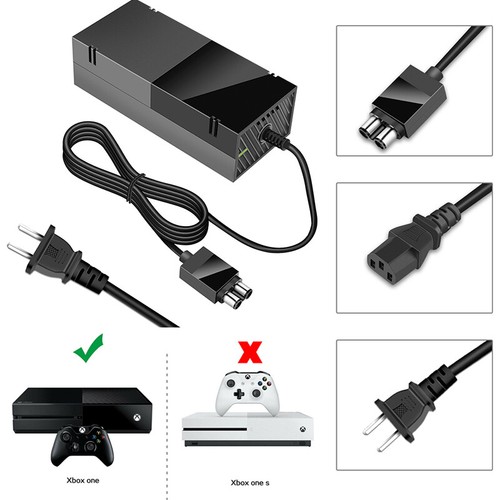 Microsoft Xbox one Console Power Supply AC Adapter 135W 10.83A Power Cord Cable eBay