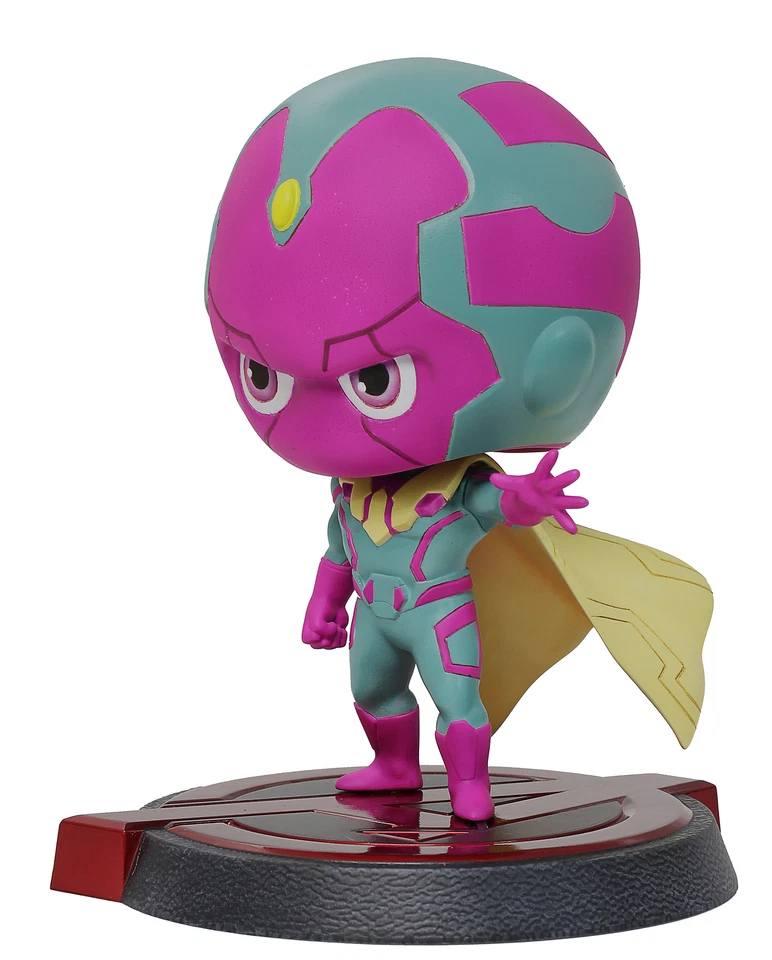 Marvel Super Hero Remix Bobble Head Series II Vision Avengers 5" Cute figure - Image 2 of 4