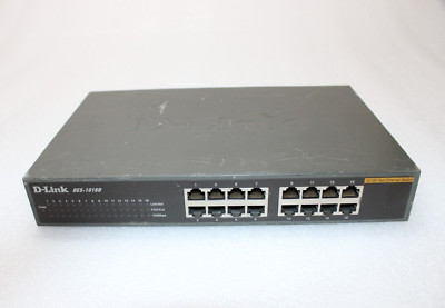 D-LINK DES-1016D ETHERNET DESKTOP SWITCH