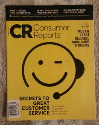 Consumer Reports Magazine CR January 2020 NEW