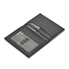 RFID Blocking Black Genuine Leather Men's Bifold Wallet Credit Card ID Holder