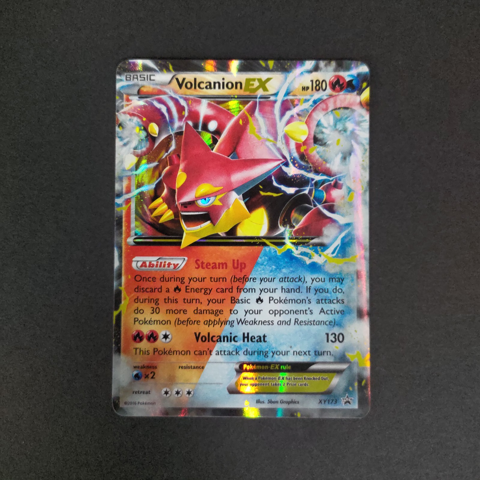 Pokemon Card TCG: Volcanion EX XY173 - Black Star Promo