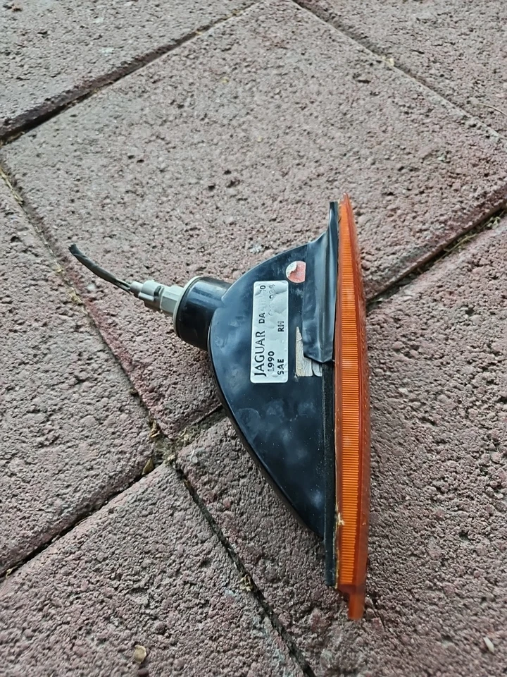 94-96 Jaguar XJS Serie 3 Parachoques Delantero Derecho Luz Señal de Giro Lámpara OEM Foto 4 de 4