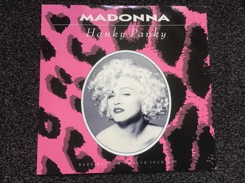 MADONNA - HANKY PANKY 1990 UK 12” SINGLE SIRE W9789(T) EXCELLENT CONDITION