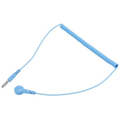 MECCANIXITY ESD Grounding Cable Cord 180cm/71 Inch Long,Anti-Static Blue 