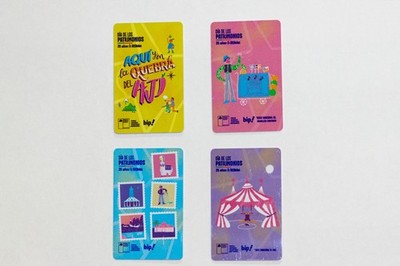 [Exclusive] Subway smart card ''Bip!'' - Día del Patrimonio 2024