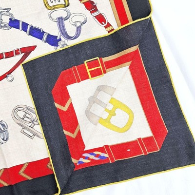 Hermes Les Chevaux De Chaines Silk Scarf High-Quality