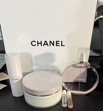 Chanel Chance Eau Tendre Set   New  Authentic  Free Samples  350 Retail 