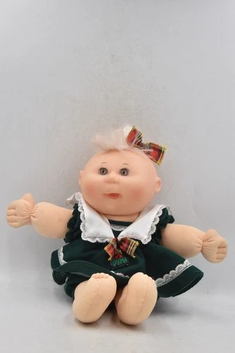 Vintage 1991 Cabbage Patch Kid Holiday Baby 32cm Original Clothes Mattel Marked