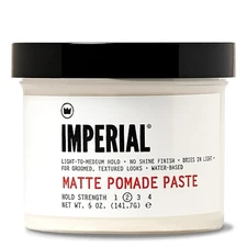 Matte Pomade Paste Premium Barber Grade Hold Strength 2 No Shine Finish