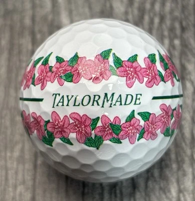 Taylormade TP5x Azalea Stripe Masters Themed Limited Edition (1 Golf Ball)