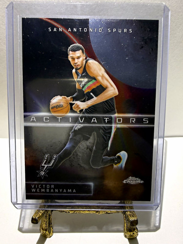 Topps Chrome Update 2026 Activators Victor Wembanyama Spurs Insert #AC-3