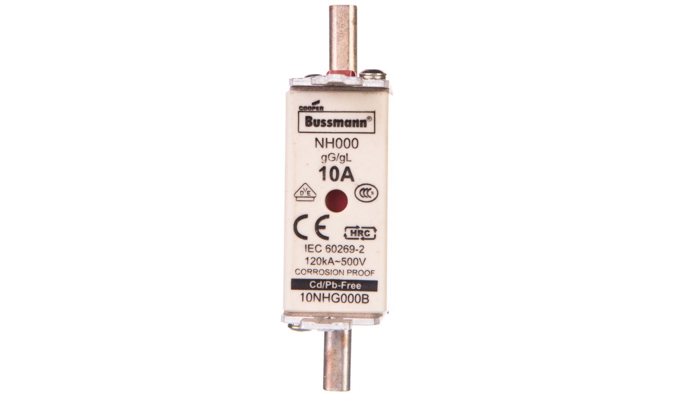Fuse Block NH000 10A gL/gG 500V 10NHG000B