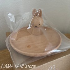 Miffy accessory stand tray wooden round interior Japan
