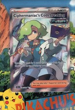 Pokémon TCG Ciphermaniac's Codebreaking 198/162 SV05: Temporal Forces Holo NM/M on eBay