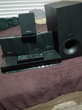 Sony DAV-TZ140 5.1 Channel DVD Home Theater Dolby HDMI Receiver, Remote, Tested