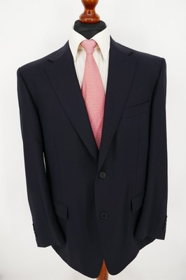 Canali Sakko Gr.56 100% Schurwolle Schwarz Water Resistant Top Zustand