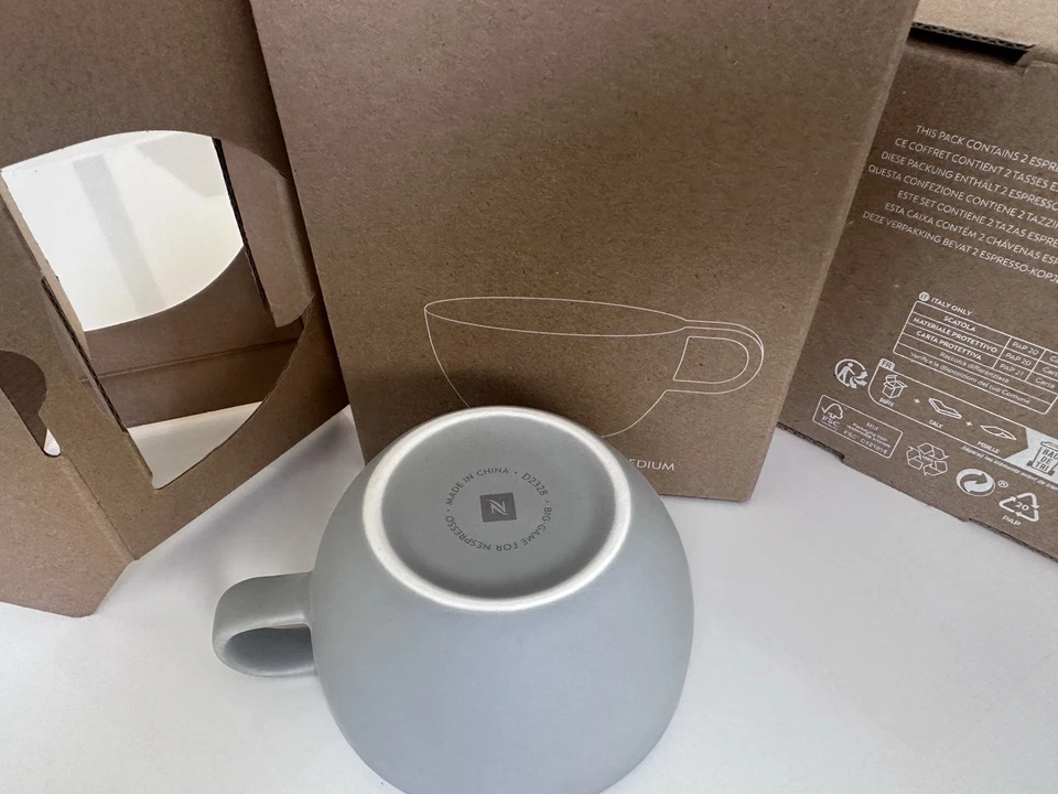 Lot de 2 bols Nespresso collection Barista. - Photo 4/4