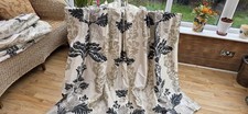 DESIGNERS GUILD  SILK LINED SINGLE CURTAIN  54" DROP 76" WIDTH