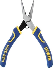IRWIN Tools VISE-GRIP Pliers, Long Nose with Spring and One Size, Multi 
