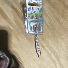 Wahoo Jig'N Minnow Jig Fish-Shaped Lure Silver Red 1 Pack Realistic Action