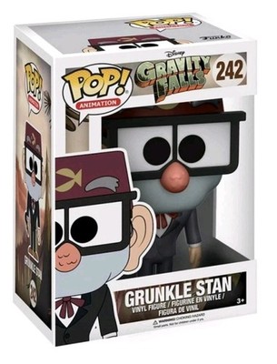Funko POP! Gravity Falls Grunkle Stan #242 Vinyl Figure MINT IN BOX + PROTECTOR 