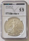 2023 EAGLE S$1 EARLY RELEASES NGCX 9.9 SILVER COIN SKU 8688029-044