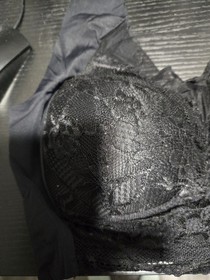 Lacy Black Bra With Padding