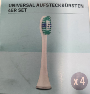 4 Stück Ersatz Elektro Zahnbürsten Aufsteckbürsten kompatibel Philips  Sonicare 