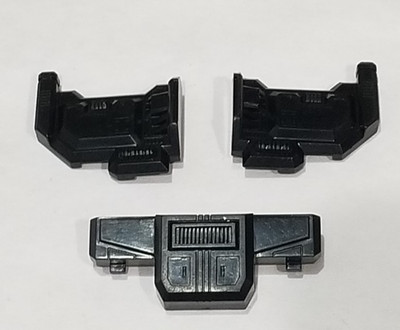   G1 DEFENSOR PROTECTOBOTS  L/R BLAST & HIP SHIELD (3) TRANSFORMERS AUTHENTIC 